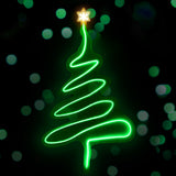 Jingle Jollys Christmas Lights 114cm Fairy Light Green Tree Decorations - Close-Up Angle