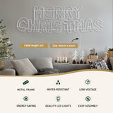 1.6M Christmas Lights Motif 360 LED Rope Light Outdoor Decoration Jingle Jollys - Top-Down View