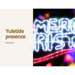 0.96M Christmas Lights Merry Christmas 288 LED Decorations Jingle Jollys, image 5