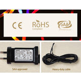 Jingle Jollys Christmas Lights 191cm 612 LEDs Fairy Light Outdoor Decorations - Close-Up Angle