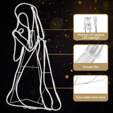 1.12M Christmas Lights Motif 552 LED Rope Light Outdoor Decoration Jingle Jollys - Rear View