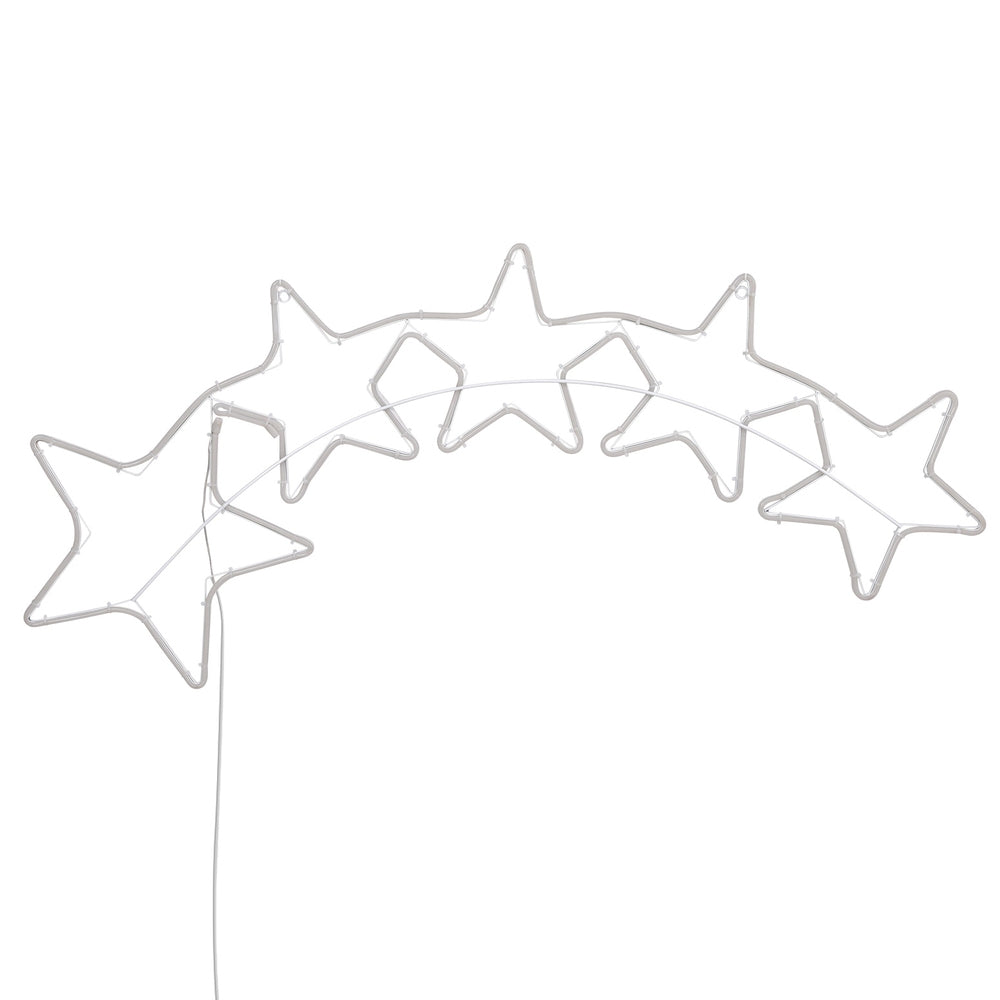 Jingle Jollys 125cm 560 LED Outdoor Festive Rope Light Display