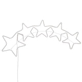 Jingle Jollys 125cm 560 LED Outdoor Festive Rope Light Display - Side View