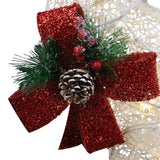 215 LED Christmas Lights Reindeer Sleigh Decorations Jingle Jollys - Side View
