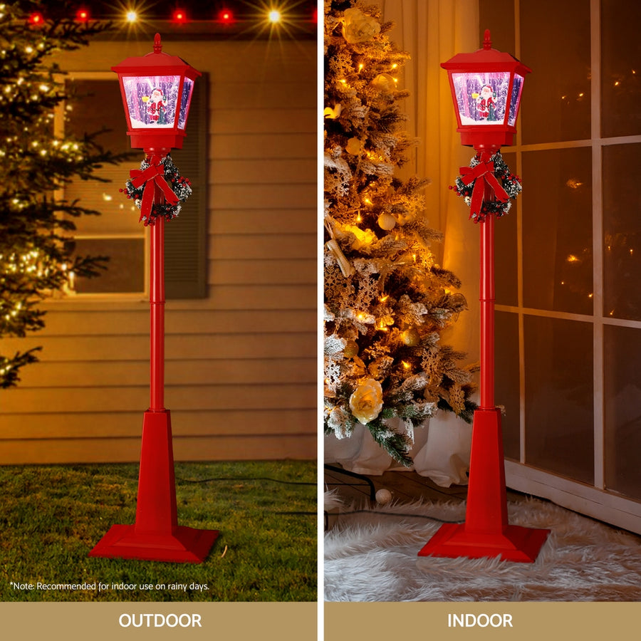 1.8M Christmas Lights Post Lamp LED Outdoor Decorations Jingle Jollys, image 7