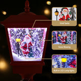 1.8M Christmas Lights Post Lamp LED Outdoor Decorations Jingle Jollys - Low Angle