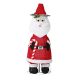 Jingle Jollys 96 LED Warm-White Christmas Fairy Lights with Santa Design - Side View