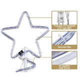 1.88M Christmas Lights Tree 288 LED Decorations Jingle Jollys - Side View