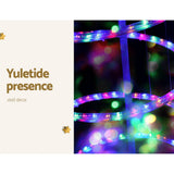 1.88M Christmas Lights Tree 288 LED Decorations Jingle Jollys - Top-Down View