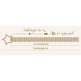 Jingle Jollys Solar Christmas Cascading String Lights with 200 LEDs - Front View
