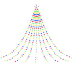 Jingle Jollys 3.8M Christmas Lights Waterfall String Light 340 LED