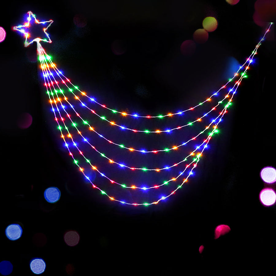 320 LED 5M Christmas Lights Solar String Fairy Light Jingle Jollys, image 7