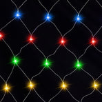 Jingle Jollys Christmas Lights 5Mx3M Net String Light 600 LED Colourful Beads