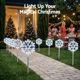 Jingle Jollys 4 Pack Christmas Lights Path Lights Garden Decoration Outdoor Pathway Lighting - Extra Image
