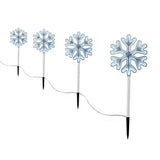 Jingle Jollys 4 Pack Christmas Lights Path Lights Garden Decoration Outdoor Pathway Lighting - Extra Image