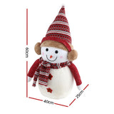 Jingle Jollys Christmas Snowman Handicraft Ornaments Party Decorations 60cm - Front View