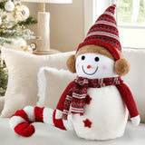 Jingle Jollys Christmas Snowman Handicraft Ornaments Party Decorations 45cm - Close-Up Angle