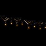 Jingle Jollys Christmas Lights Solar Fairy Lights Warm White Christmas Decorations 4m