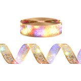Jingle Jollys 20M Christmas Lights Fairy Ribbon Light 200 LED Xmas Decor Golden