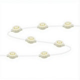 Jingle Jollys 15M Christmas Lights Permanent String Eaves Light 36 LED Decoration
