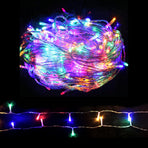 100M Christmas Lights String Fairy Light 500 LED Colourful Jingle Jollys, LED Lights