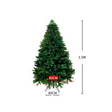 SANTACO Christmas Tree 1.5M 5Ft Artificial 1.5 Meter - Front View