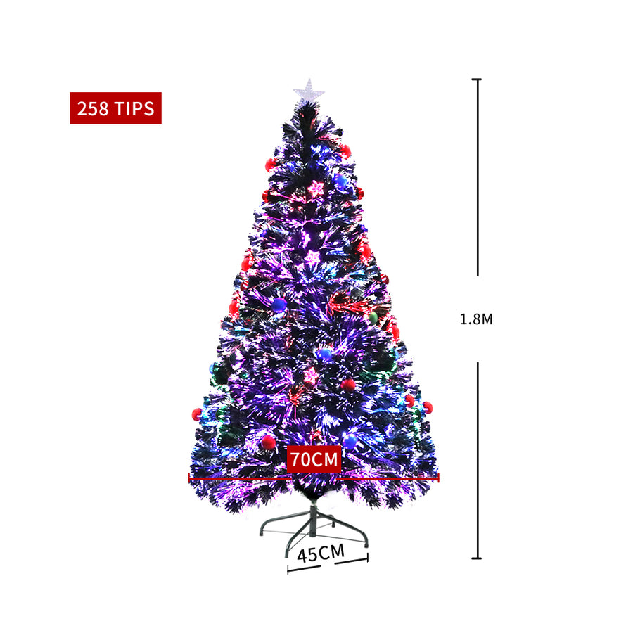 SANTACO Christmas Tree 1.8M 6Ft Xmas 1.8 Meter-2018816868034416642
