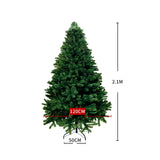 SANTACO Christmas Tree 2.1M 7Ft LED 2.1 Meter - Front View