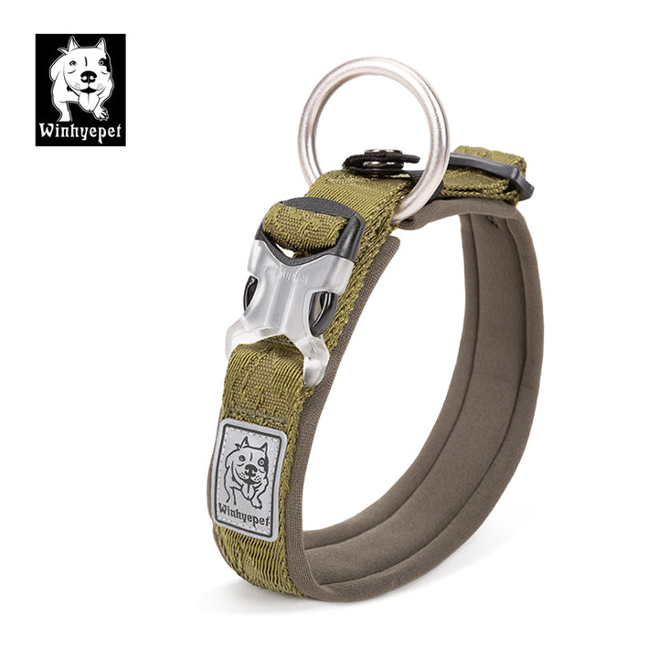 Whinhyepet Collar army green -XL-1962324910026133505