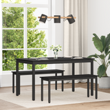 Dining Tables 140 x 80 x 75 cm METAL