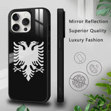 Albania flag Phone Case For iPhone 16 15 14 13 12 11 Pro Xs Max Mini Plus Celulares Hard Funda - Extra Image