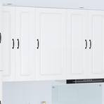Dishwasher Panel Kalmar High Gloss White 50 x 31 x 100 cm