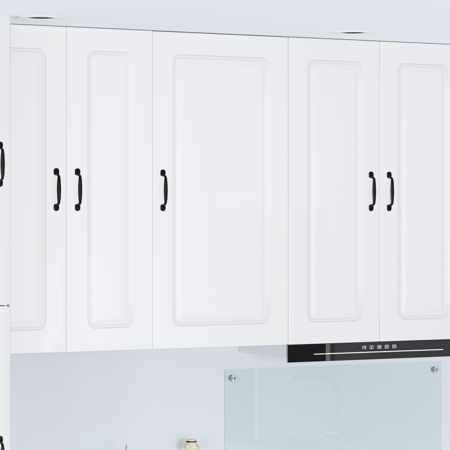 Dishwasher Panel Kalmar High Gloss White 50 x 31 x 100 cm