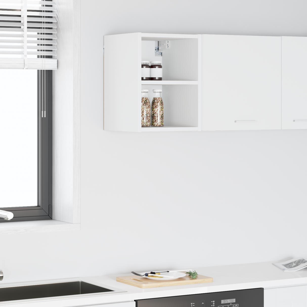 Hanging Cabinet White 30 x 29,5 x 40 cm Engineered Wood