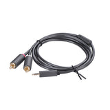 UGREEN 3.5mm male to 2RCA male cable 2M (10510) - Front View