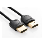 UGREEN High speed with Ethernet full copper Ultra Slim HDMI cable 2M (11199) - Side View