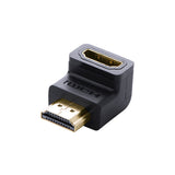 UGREEN HDMI female to female adapter (90 Degree Down) (20109) - Front View