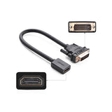 UGREEN DVI male to HDMI female adapter cable (20118) - Front View