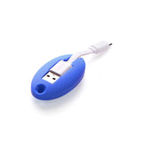 UGREEN USB to Micro USB Key Chain Cable - Blue (30309) - Front View