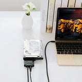 UGREEN USB 3.0 type C to SATA converter cable (40272) - Top-Down View