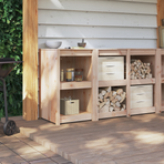 Kitchen Cabinet with Shelf MEPPEL Brown Oak 55 x 55 x 92 cm