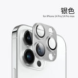 Metal Camera Protector For IPhone 16promax 16pro 16 15 Pro Max 14 Plus Alloy Case Back Lens Tempered Glass Cover Protective Cap - Extra Image