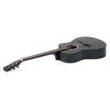 Karrera Acoustic Cutaway 40in Guitar - Black - Extra Image