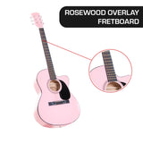Karrera Acoustic Cutaway 40in Guitar - Pink - Extra Image