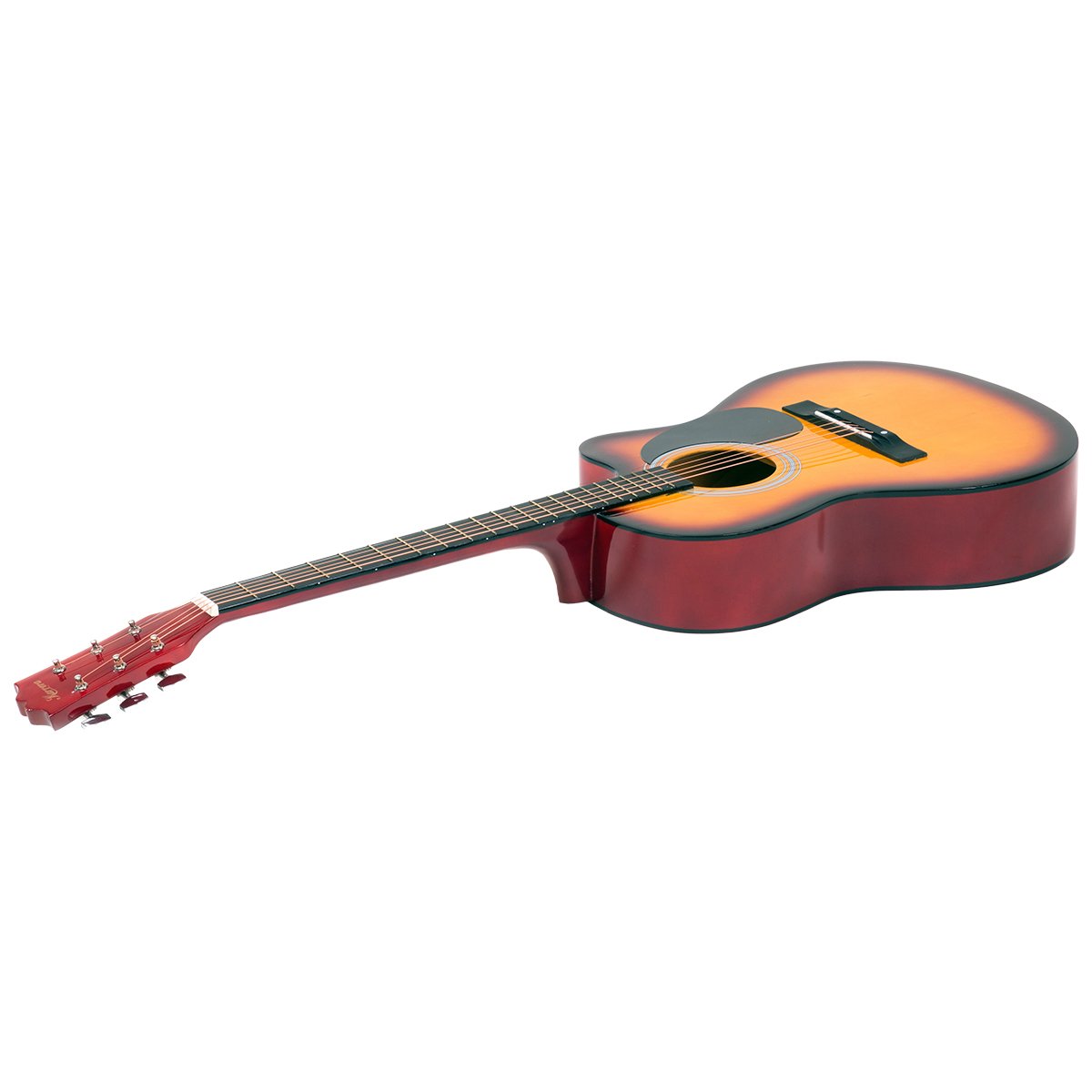 Karrera Acoustic Cutaway 40in Guitar String Music Instrument - Sunburst
