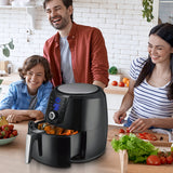 Pronti 7.2L 1800W Air Fryer Cooker Kitchen Oven Black