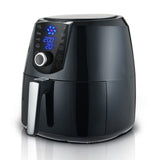 Pronti 7.2L 1800W Air Fryer Cooker Kitchen Oven Black - Side View