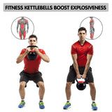 Powertrain 2x Adjustable Kettlebells Weights Dumbbell - 18kg