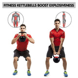 Powertrain 2x Adjustable Kettlebells Weights Dumbbell - 18kg - Extra Image