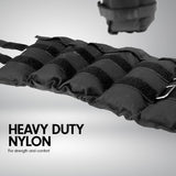 Powertrain 2x 1kg Lead-Free Ankle Weights - Side View